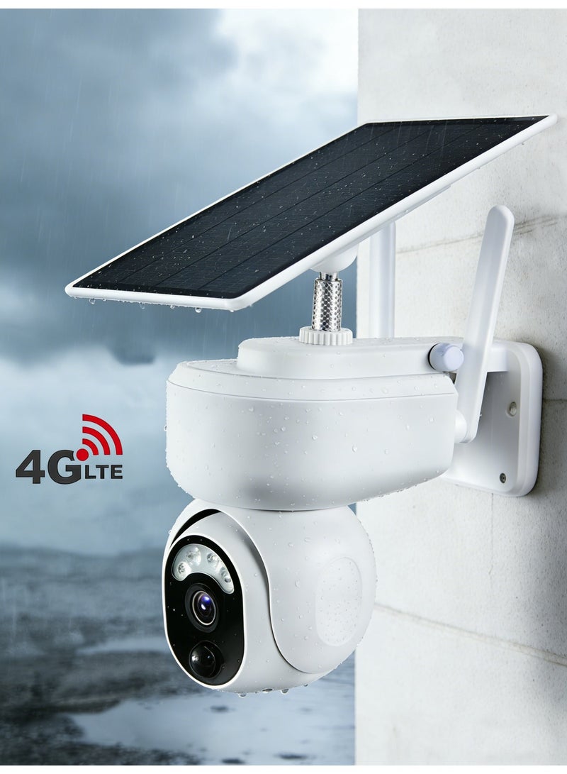 Crony RBX-S30 Low power 4G solar camera for Outdoors 5MP HD with 360° Pan & Tilt, Smart Motion Detection, Voice Alarm System, High-Magnification Zoom, Full Color Night Vision, Two-Way Audio, 7800mAh Long-Life Battery, Weatherproof CCTV for Home, Farm, and Remote Areas - Image 1